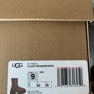 UGG Classic Twin Seam New Heights Boots - Brown